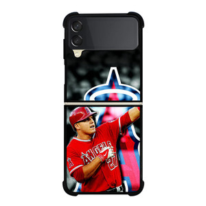 MIKE TROUT LOS ANGELES ANGELS Samsung Galaxy Z Flip 3 Case Cover