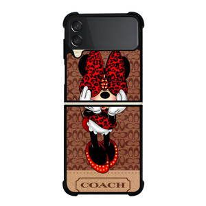 MINNIE MOUSE COACH 2 Samsung Galaxy Z Flip 3 Case Cover