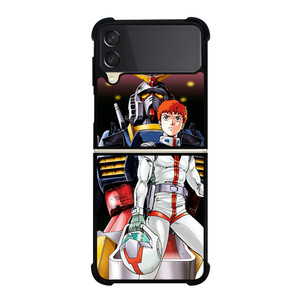 MOBILE SUITE GUNDAM AMURO RAY Samsung Galaxy Z Flip 3 Case Cover