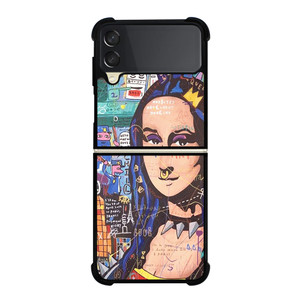 MONALISA ABSTRACT POP ART  Samsung Galaxy Z Flip 3 Case Cover