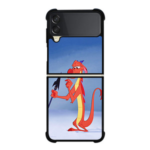 MUSHU DRAGON MULAN DISNEY CARTOON Samsung Galaxy Z Flip 3 Case Cover