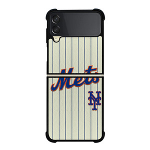 NEW YORK METS LOGO JERSEY Samsung Galaxy Z Flip 3 Case Cover NEW YORK METS LOGO JERSEY Samsung Galaxy Z Flip 3 Case Cover