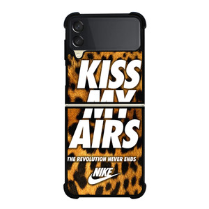 NIKE KISS MY AIRS LEOPARD Samsung Galaxy Z Flip 3 Case Cover