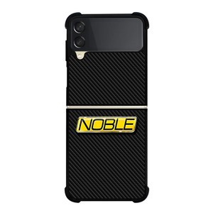 NOBLE CARBON LOGO Samsung Galaxy Z Flip 3 Case Cover