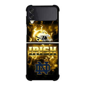 NOTRE DAME FIGHTING IRISH HELMET Samsung Galaxy Z Flip 3 Case Cover NOTRE DAME FIGHTING IRISH HELMET Samsung Galaxy Z Flip 3 Case Cover