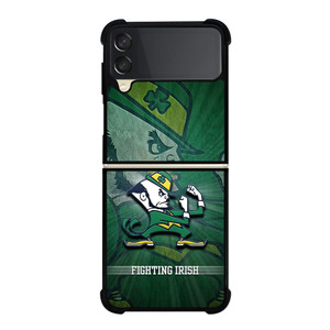 NOTRE DAME FIGHTING IRISH NFL Samsung Galaxy Z Flip 3 Case Cover NOTRE DAME FIGHTING IRISH NFL Samsung Galaxy Z Flip 3 Case Cover