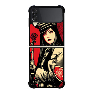 OBEY PROPAGANDA POSTER Samsung Galaxy Z Flip 3 Case Cover OBEY PROPAGANDA POSTER Samsung Galaxy Z Flip 3 Case Cover