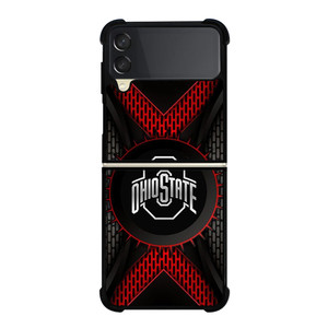 OHIO STATE FOOTBALL icon Samsung Galaxy Z Flip 3 Case Cover OHIO STATE FOOTBALL icon Samsung Galaxy Z Flip 3 Case Cover
