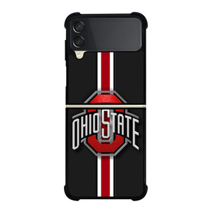 OHIO STATE STRIPE LOGO Samsung Galaxy Z Flip 3 Case Cover