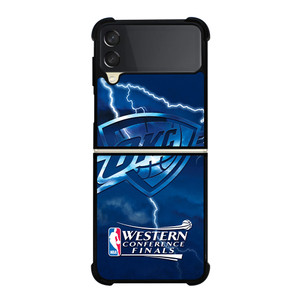 OKC OKLAHOMA CITY THUNDER NBA Samsung Galaxy Z Flip 3 Case Cover