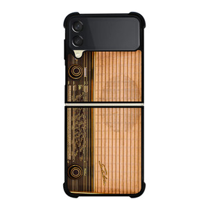 OLD VINTAGE RADIO Samsung Galaxy Z Flip 3 Case Cover OLD VINTAGE RADIO Samsung Galaxy Z Flip 3 Case Cover