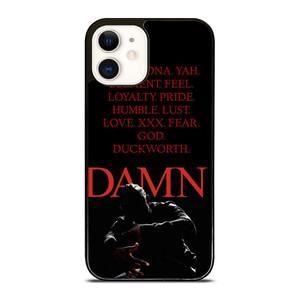 KENDRICK LAMAR DAMN QUOTES iPhone 12 Case Cover