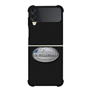 PAGANI AUTOMOBILI CARBON LOGO Samsung Galaxy Z Flip 3 Case Cover PAGANI AUTOMOBILI CARBON LOGO Samsung Galaxy Z Flip 3 Case Cover