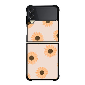 PASTEL SUNFLOWER PATTERN Samsung Galaxy Z Flip 3 Case Cover
