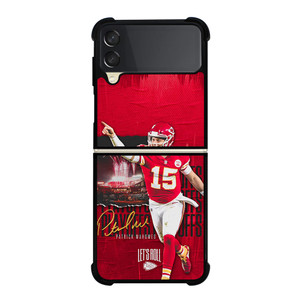 PATRICK MAHOMES KANSAS CITY CHIEFS Samsung Galaxy Z Flip 3 Case Cover