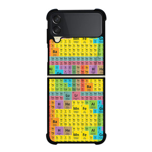 PERIODICAL TABLE SHEET Samsung Galaxy Z Flip 3 Case Cover