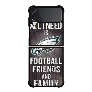 PHILADELPHIA EAGLES FOOTBALL QUOTES Samsung Galaxy Z Flip 3 Case Cover