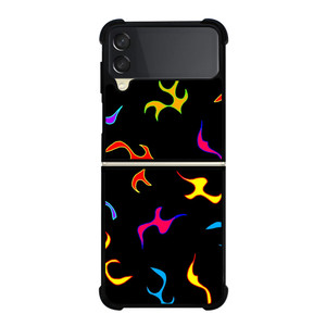 PLAYFUL FIRE PATTERN Samsung Galaxy Z Flip 3 Case Cover