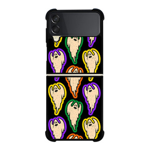 PLAYFUL HALLOWEEN GHOST PATTERN Samsung Galaxy Z Flip 3 Case Cover