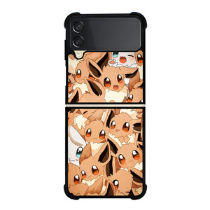 POKEMON EEVEE CUTE COLLAGE Samsung Galaxy Z Flip 3 Case Cover POKEMON EEVEE CUTE COLLAGE Samsung Galaxy Z Flip 3 Case Cover