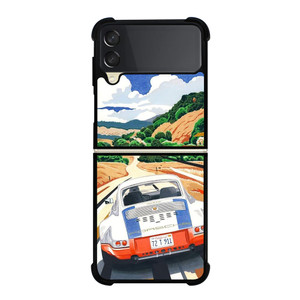 PORSCHE PAINTING ART Samsung Galaxy Z Flip 3 Case Cover