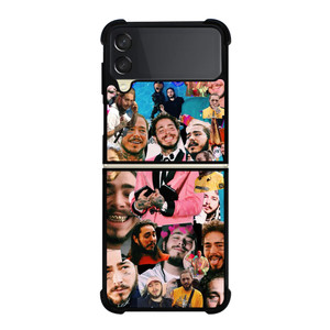 POST MALONE RAPPER COLLAGE Samsung Galaxy Z Flip 3 Case Cover