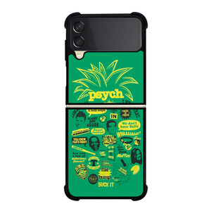 PSYCH LOGO Samsung Galaxy Z Flip 3 Case Cover
