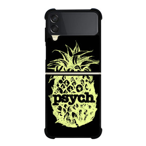 PSYCH PINEAPPLE VINTAGE Samsung Galaxy Z Flip 3 Case Cover