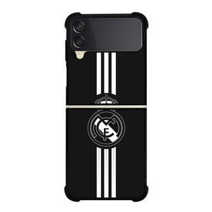 REAL MADRID FC BLACK LOGO Samsung Galaxy Z Flip 3 Case Cover