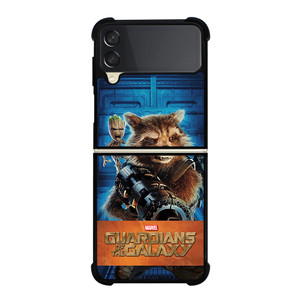 ROCKET RACCOON AND GROOT Samsung Galaxy Z Flip 3 Case Cover ROCKET RACCOON AND GROOT Samsung Galaxy Z Flip 3 Case Cover