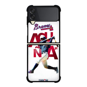 RONALD ACUNA JR ATLANTA BRAVES BASEBALL Samsung Galaxy Z Flip 3 Case Cover RONALD ACUNA JR ATLANTA BRAVES BASEBALL Samsung Galaxy Z Flip 3 Case Cover