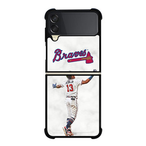 RONALD ACUNA JR MARBLE ATLANTA BRAVES Samsung Galaxy Z Flip 3 Case Cover RONALD ACUNA JR MARBLE ATLANTA BRAVES Samsung Galaxy Z Flip 3 Case Cover