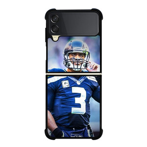 RUSSELL WILSON SEATTLE SEAHAWKS Samsung Galaxy Z Flip 3 Case Cover