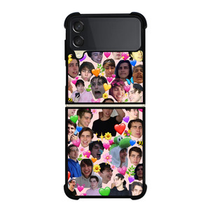 SAM AND COLBY COLLAGE Samsung Galaxy Z Flip 3 Case Cover