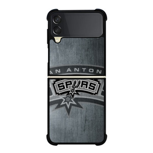 SAN ANTONIO SPURS METAL LOGO Samsung Galaxy Z Flip 3 Case Cover