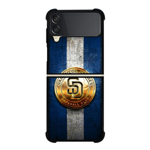 SAN DIEGO PADRES GOLD LOGO Samsung Galaxy Z Flip 3 Case Cover