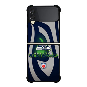 SEATTLE SEAHAWKS NFL TEAM LOGO Samsung Galaxy Z Flip 3 Case Cover