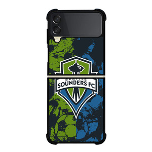 SEATTLE SOUNDERS FC ART Samsung Galaxy Z Flip 3 Case Cover