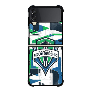 SEATTLE SOUNDERS FC LOGO Samsung Galaxy Z Flip 3 Case Cover