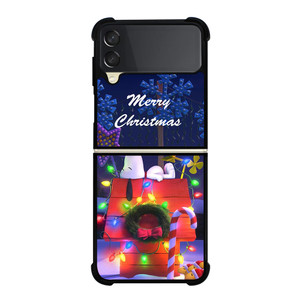 SNOOPY MERRY CHRISTMAS Samsung Galaxy Z Flip 3 Case Cover