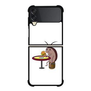 SPONGEBOB COCKROACH EAT PATTY Samsung Galaxy Z Flip 3 Case Cover