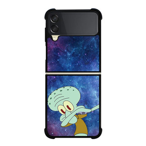 SQUIDWARD DAB NEBULA Samsung Galaxy Z Flip 3 Case Cover SQUIDWARD DAB NEBULA Samsung Galaxy Z Flip 3 Case Cover
