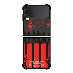 STRANGER THINGS SILHOUETTE Samsung Galaxy Z Flip 3 Case Cover