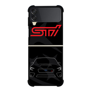 SUBARU STI CAR LOGO Samsung Galaxy Z Flip 3 Case Cover