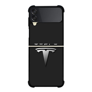 TESLA CAR LOGO Samsung Galaxy Z Flip 3 Case Cover