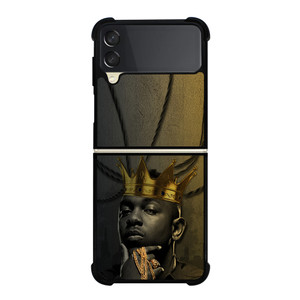 THE KING KENDRICK LAMAR Samsung Galaxy Z Flip 3 Case Cover THE KING KENDRICK LAMAR Samsung Galaxy Z Flip 3 Case Cover