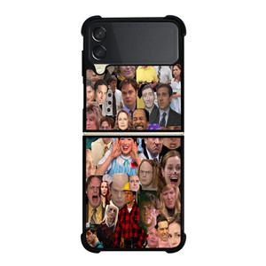 THE OFFICE COLLAGE Samsung Galaxy Z Flip 3 Case Cover THE OFFICE COLLAGE Samsung Galaxy Z Flip 3 Case Cover