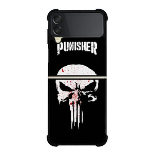 THE PUNISHER MARVEL LOGO Samsung Galaxy Z Flip 3 Case Cover