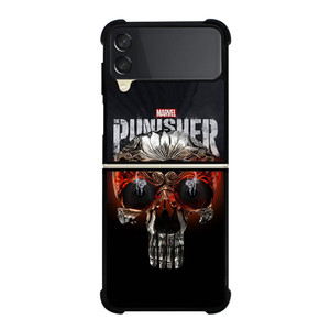 THE PUNISHER SKULL MARVEL Samsung Galaxy Z Flip 3 Case Cover