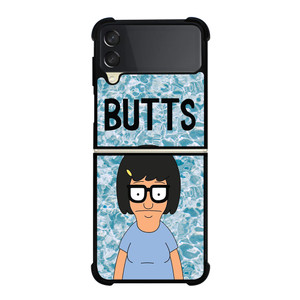 TINA BOBS BURGERS BUTTS  Samsung Galaxy Z Flip 3 Case Cover